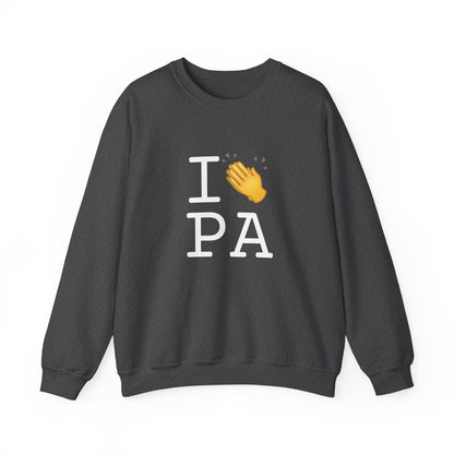 "I Applaud Pennsylvania" Sweatshirt
