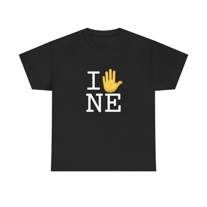 "I Stop (Raised Hand) Nebraska" Tee