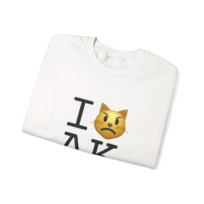 "I'm a Pouting Cat about Alaska" Sweatshirt