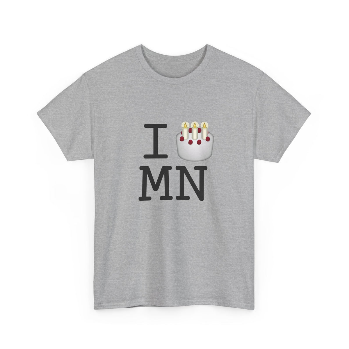 "I Birthday Cake Minnesota" Tee