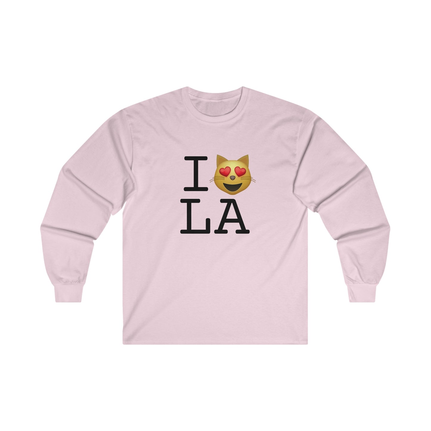 "I'm a Cat that Loves Louisiana" Long Sleeve Shirt