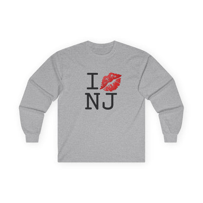 "I Kiss Mark New Jersey" Long Sleeve Shirt