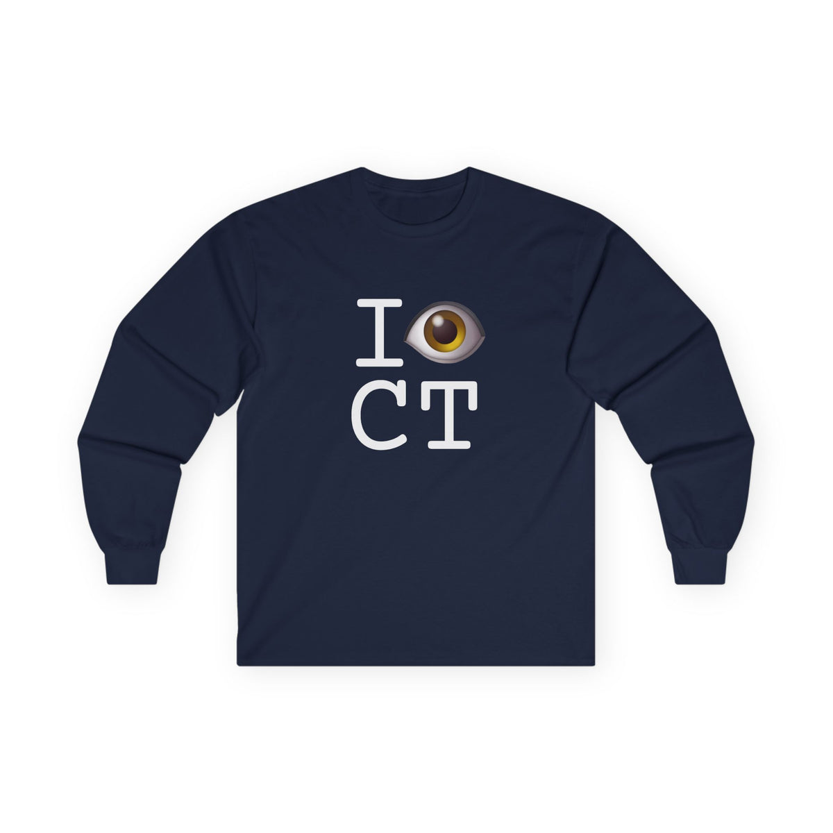 "I See (Eye) Connecticut" Long Sleeve Shirt