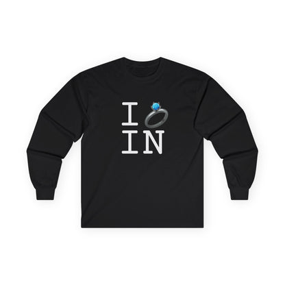 "I'm Married to (Diamond Ring) Indiana" Long Sleeve Shirt