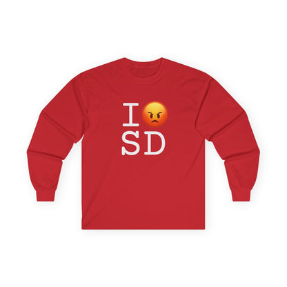 "I'm Angry about South Dakota" Long Sleeve Shirt
