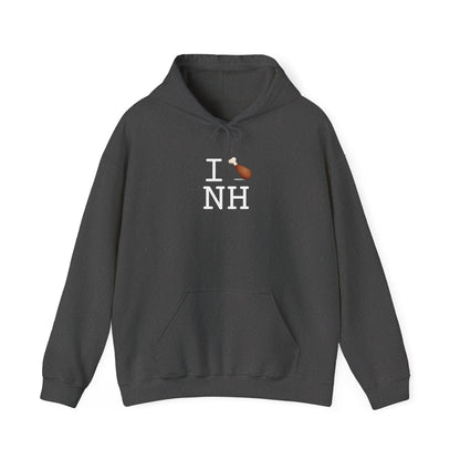 "I Chicken Drumstick New Hampshire" Hoodie