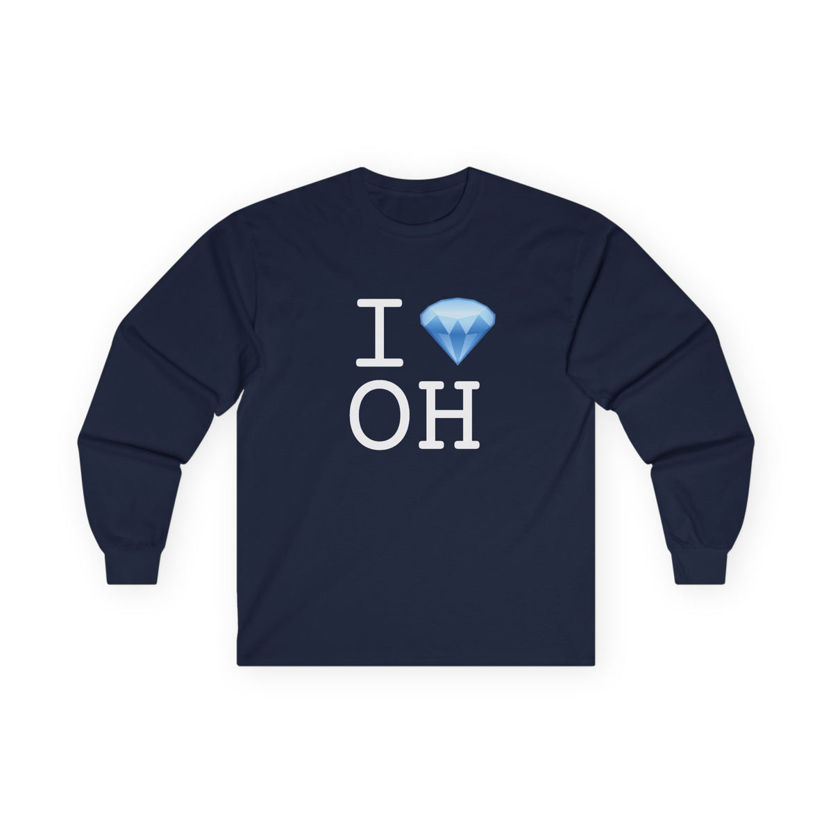 "I Diamond Ohio" Long Sleeve Shirt