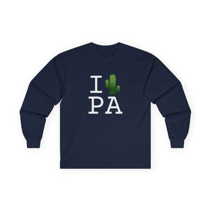 "I Cactus Pennsylvania" Long Sleeve Shirt