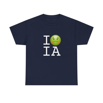 "I'm Nauseous about Iowa" Tee
