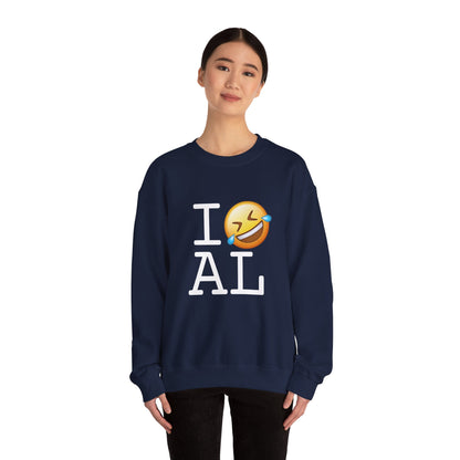"I Laugh Hard (LMFAO) at Alabama" Sweatshirt