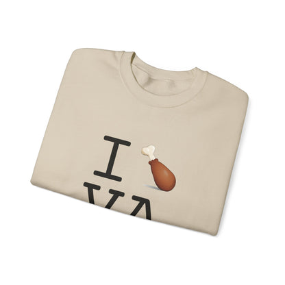 "I Chicken Drumstick Virginia" Sweatshirt