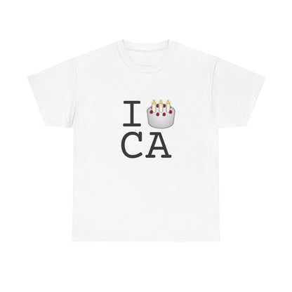 "I Birthday Cake California" Tee