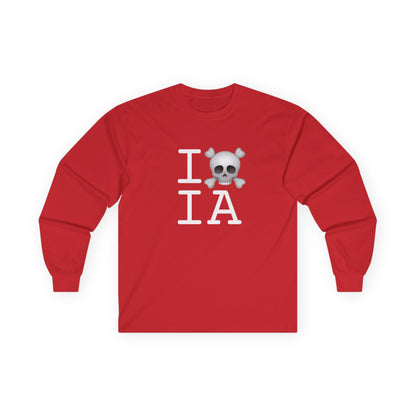 "I'm a Pirate in Iowa" Long Sleeve Shirt