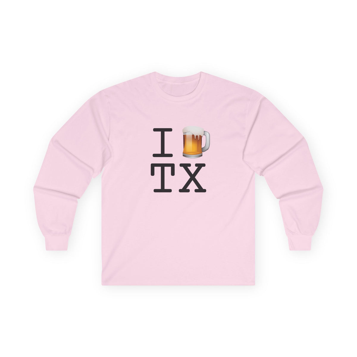 "I Beer Texas" Long Sleeve Shirt