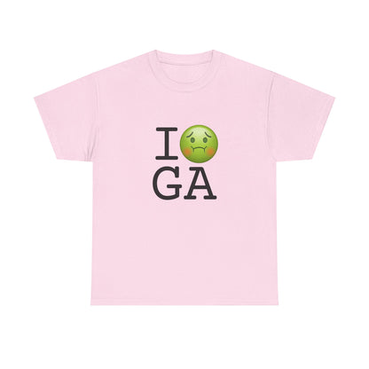 "I'm Nauseous about Georgia" Tee