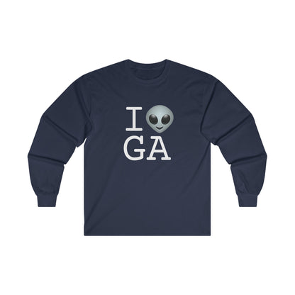 "I Feel Alien in Georgia" Long Sleeve Shirt