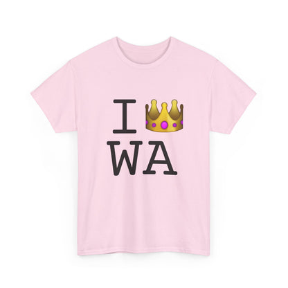 "I'm Royalty (Wear a Crown) in Washington" Tee