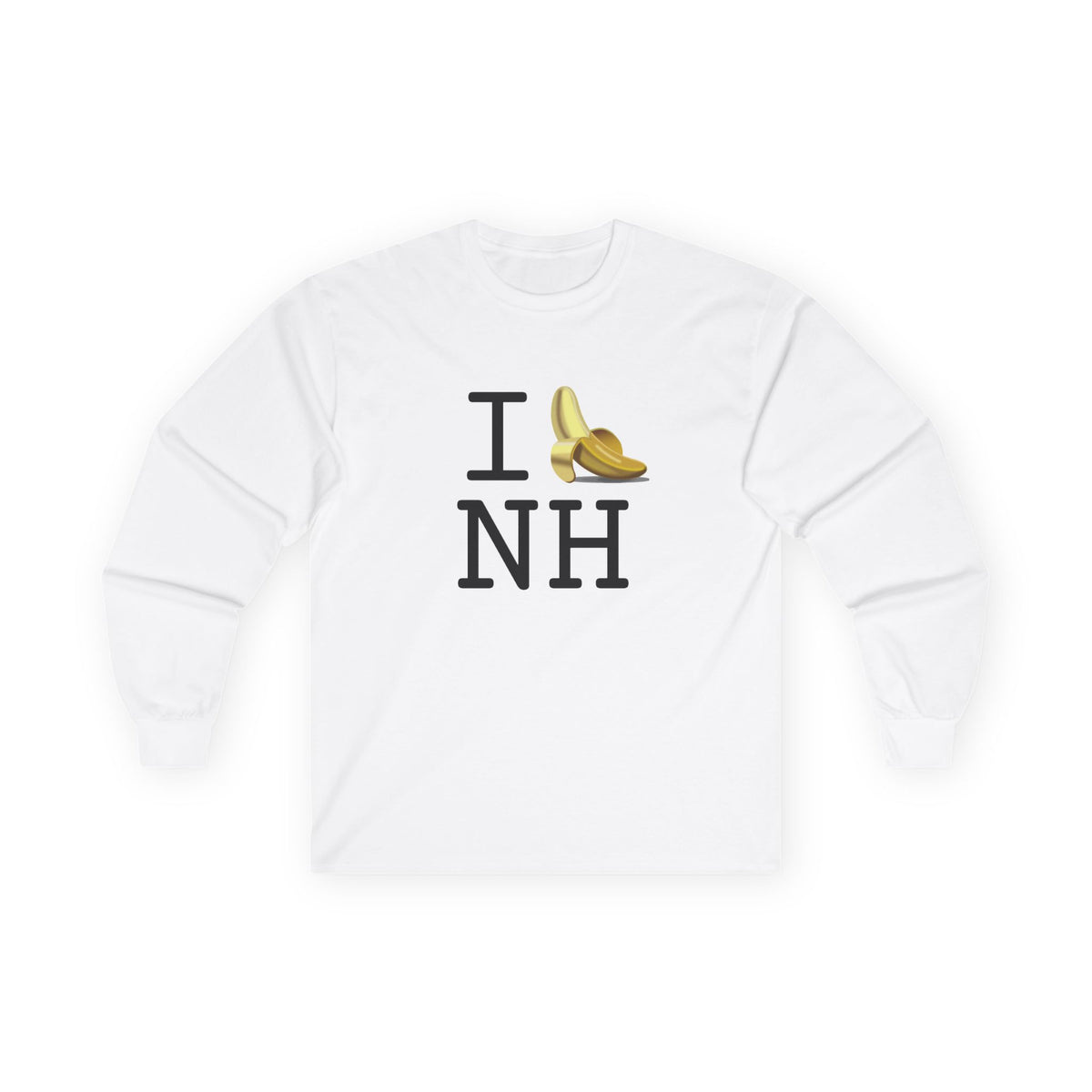 "I'm Bananas about New Hampshire" Long Sleeve Shirt