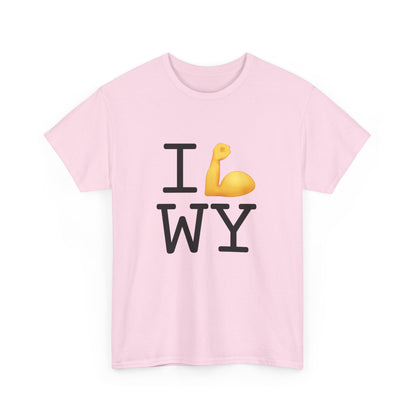 "I Flex in/on Wyoming" Tee