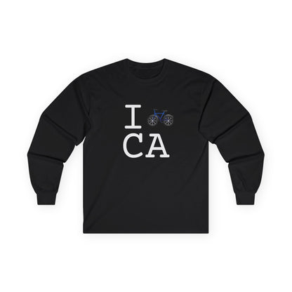 "I Bicycle California" Long Sleeve Shirt