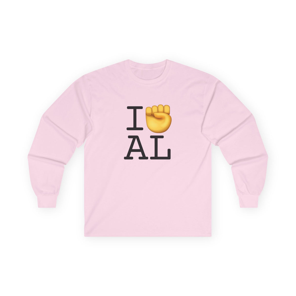 "I Raise my Fist with Alabama" Long Sleeve Shirt