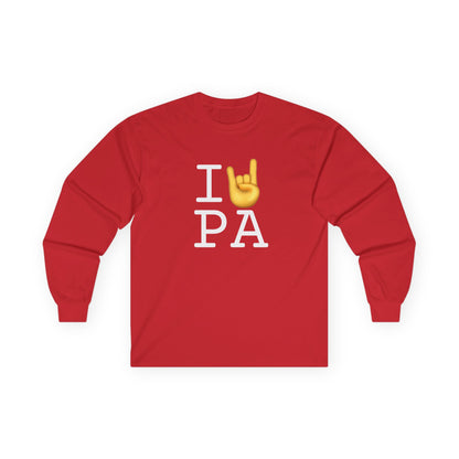 "I Rock On with Pennsylvania" Long Sleeve Shirt