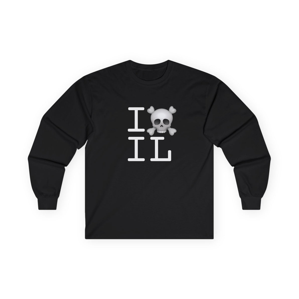 "I'm a Pirate in Illinois" Long Sleeve Shirt