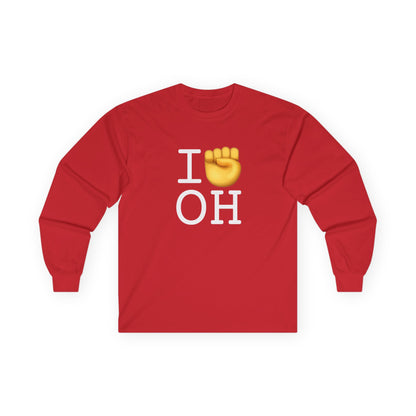 "I Raise my Fist with Ohio" Long Sleeve Shirt