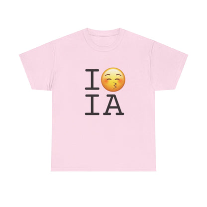 "I Kiss Iowa" Tee