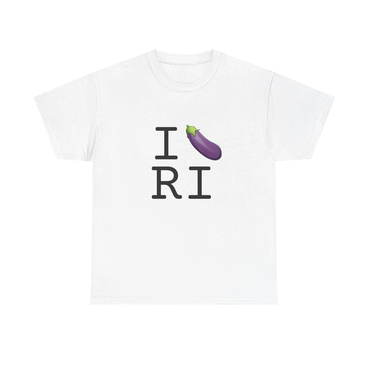 "I Eggplant Rhode Island" Tee