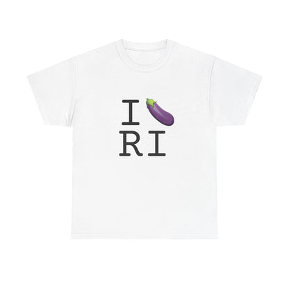 "I Eggplant Rhode Island" Tee