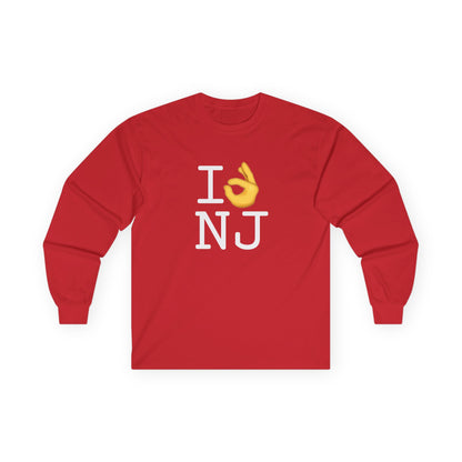 "I'm OK with New Jersey" Long Sleeve Shirt