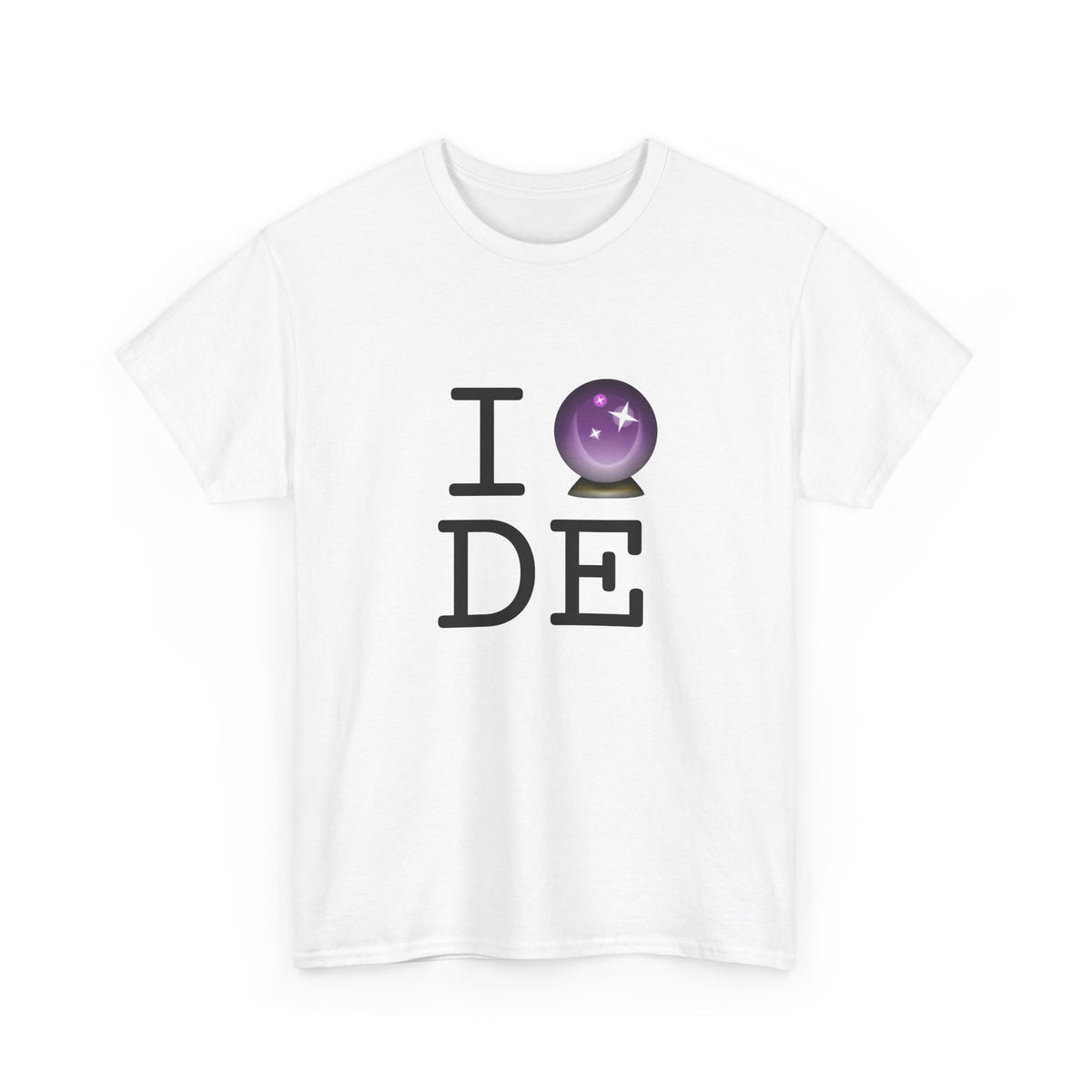 "I Predict the Future (Crystal Ball) of Delaware" Tee