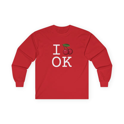"I Cherry Oklahoma" Long Sleeve Shirt