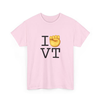 "I Raise my Fist with Vermont" Tee