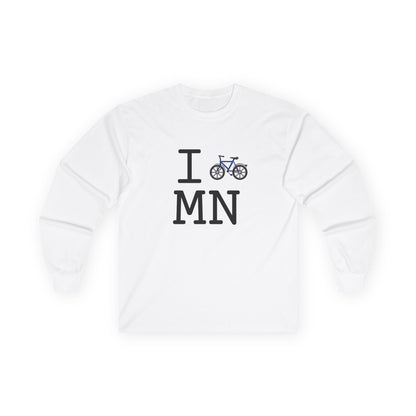 "I Bicycle Minnesota" Long Sleeve Shirt