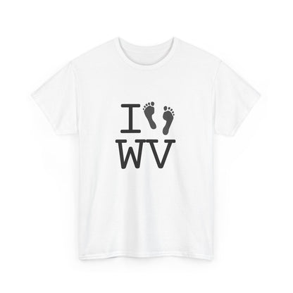"I leave Footsteps in West Virginia" Tee
