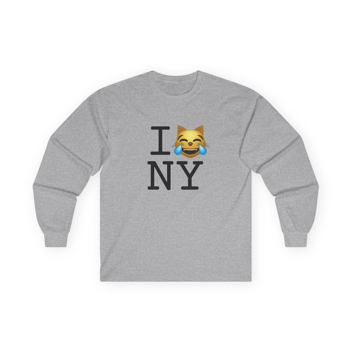 "I'm Laughing like a Cat at New York" Long Sleeve Shirt