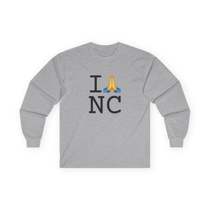 "I Pray for North Carolina" Long Sleeve Shirt