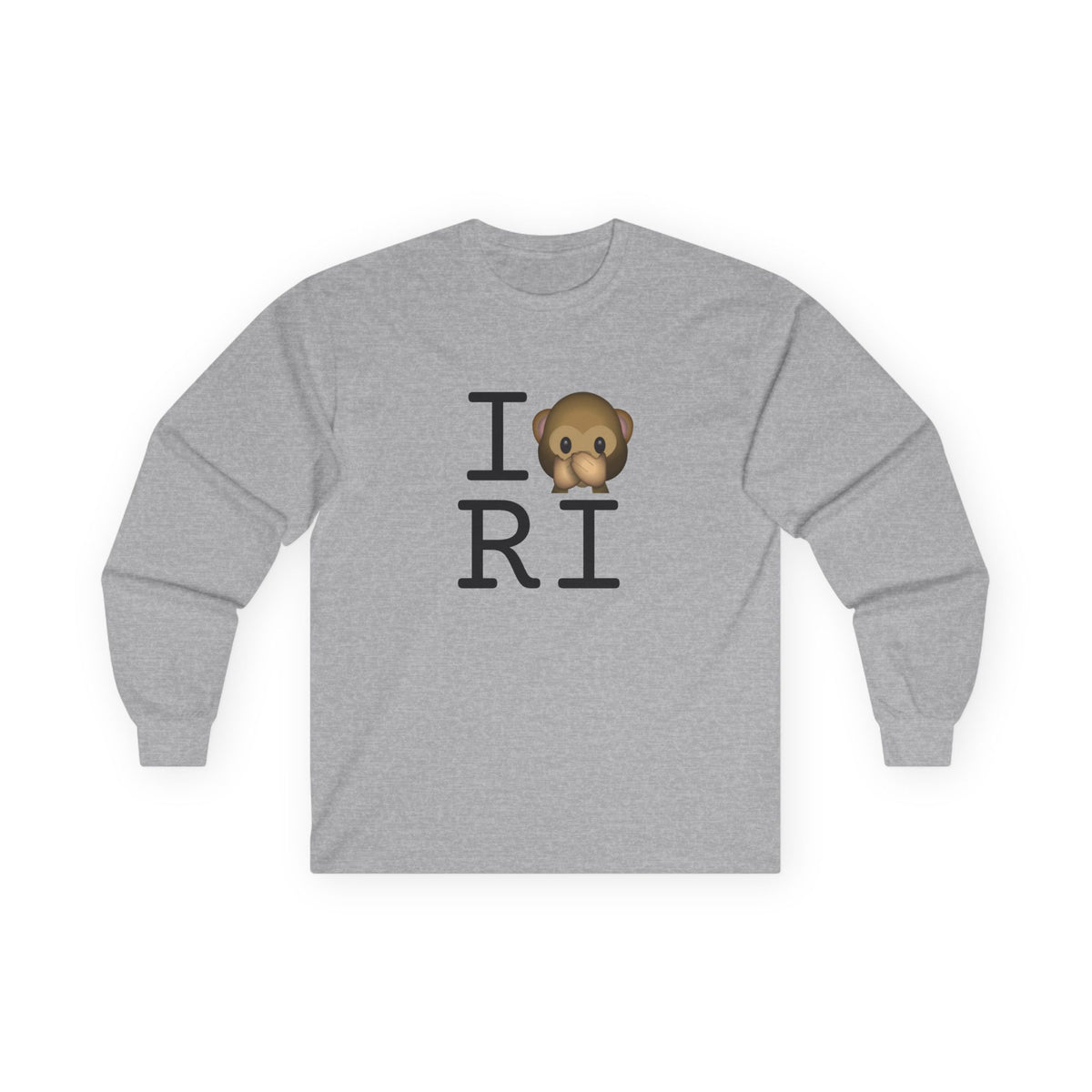 "I Don't Speak about Rhode Island" Long Sleeve Shirt
