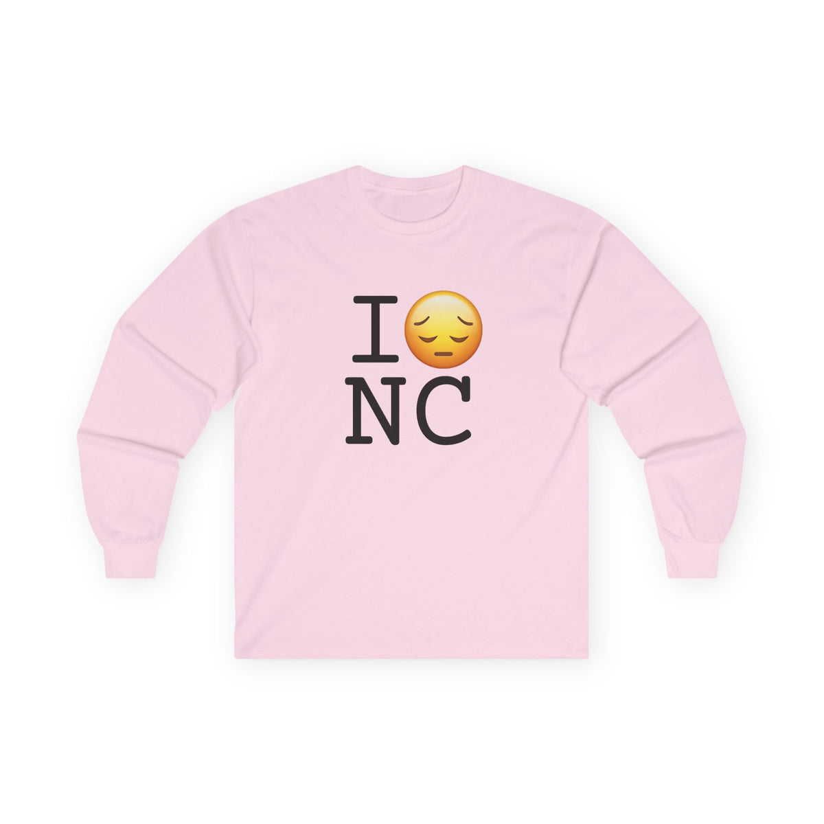 "I'm Depressed about North Carolina" Long Sleeve Shirt
