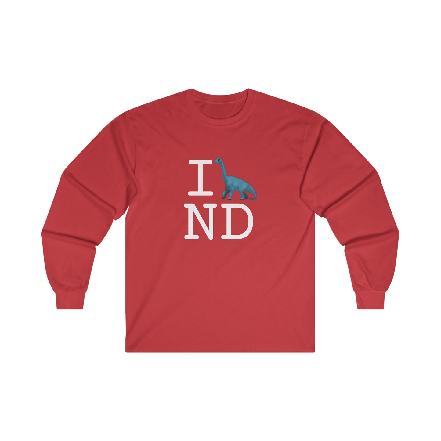 "I'm a Dinosaur in North Dakota" Long Sleeve Shirt