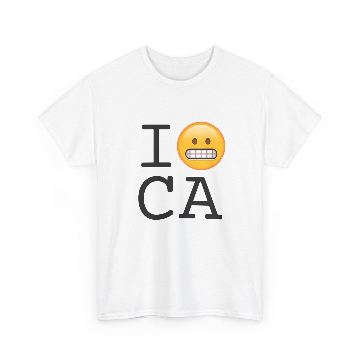 "I Grimace about California" Tee