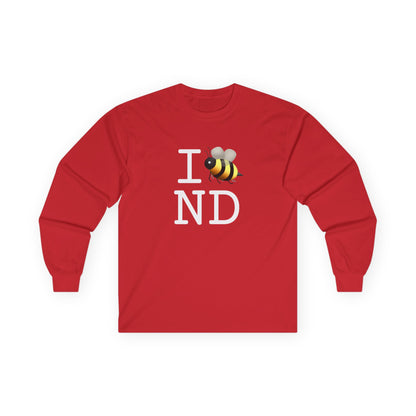 "I Bee in North Dakota" Long Sleeve Shirt