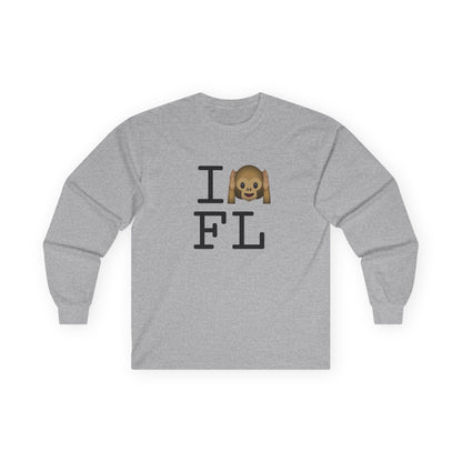 "I Don't Hear Florida" Long Sleeve Shirt