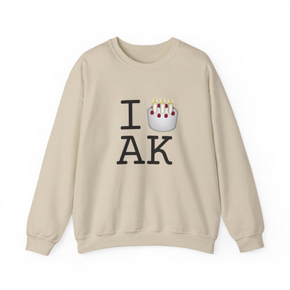 "I Birthday Cake Alaska" Sweatshirt