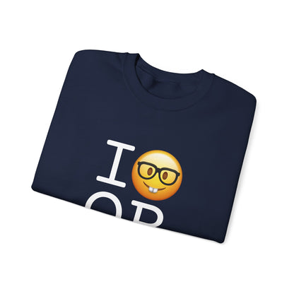 "I'm a Nerd about Oregon" Sweatshirt