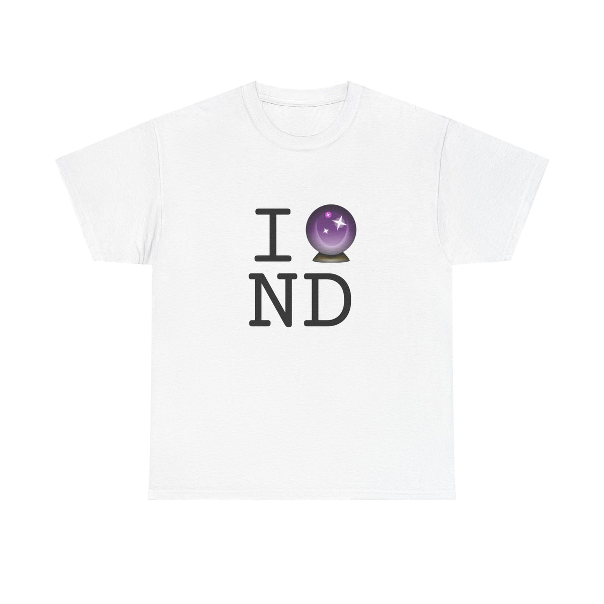 "I Predict the Future (Crystal Ball) of North Dakota" Tee