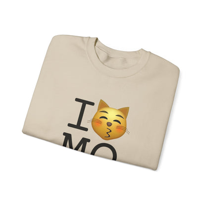 "I'm a Kissing Cat toward Missouri" Sweatshirt