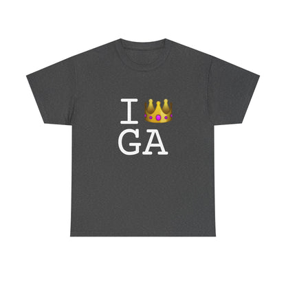 "I'm Royalty (Wear a Crown) in Georgia" Tee
